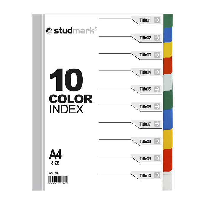 Separadores De Pestañas PVC Para Carpeta A4 - Pack 8 Hojas, Rosa, Núcleo De PP, Manuales