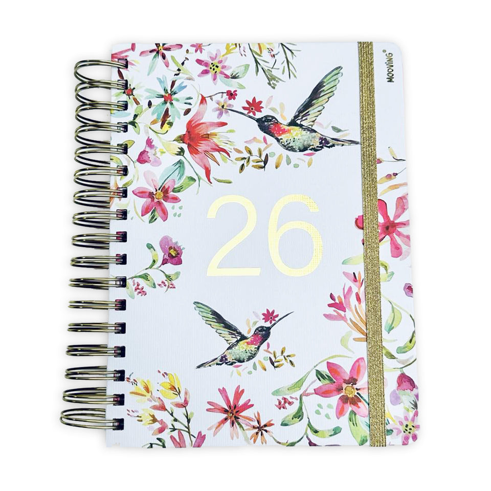 AGENDA 16,5X22 DXP FLORAL 2026 MOOVING