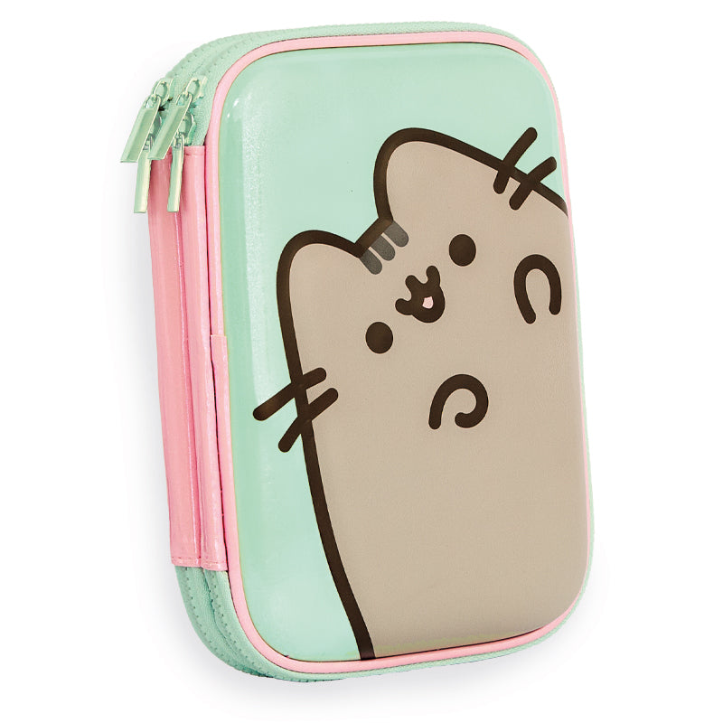 CARTUCHERA DOBLE EVA PUSHEEN MOOVING