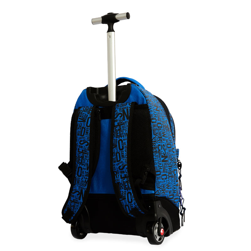 MOCHILA C/RUEDAS TROLLEY WORDS MOOVING – DIXMAN.COM.BO