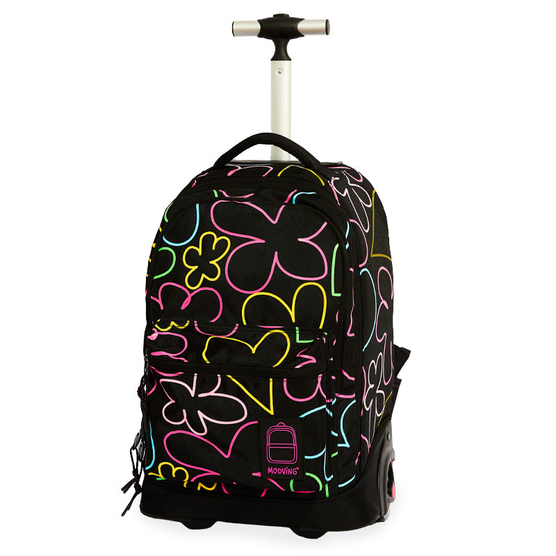 MOCHILA C/RUEDAS TROLLEY HEARTS MOOVING