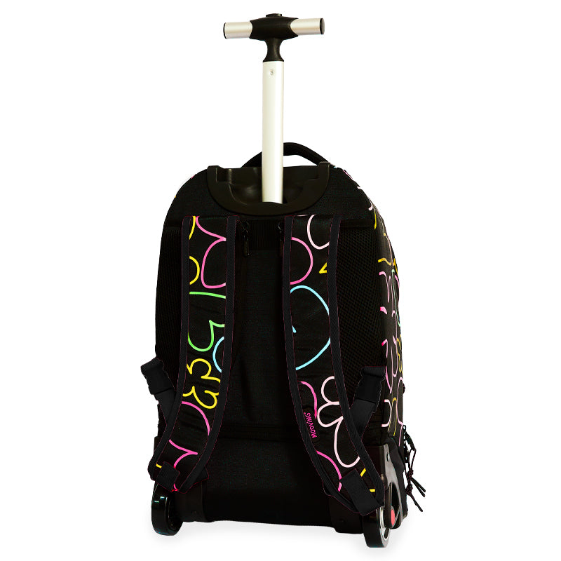 MOCHILA C/RUEDAS TROLLEY HEARTS MOOVING