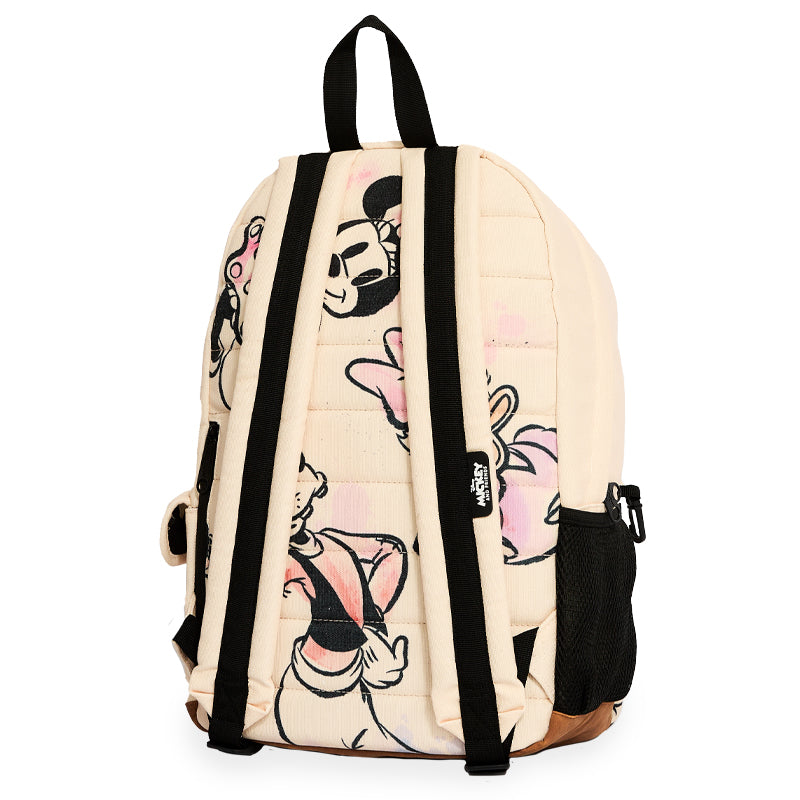 MOCHILA MICKEY & FRIENDS WATERCOLOR MOOVING