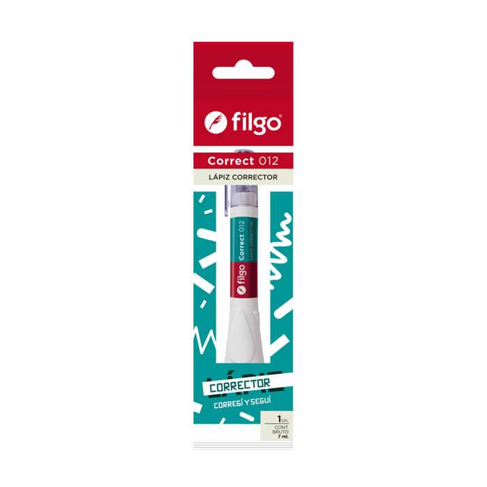 CORRECTOR LIQUIDO CORRECT 012 / FLOW PACK 1 FILGO