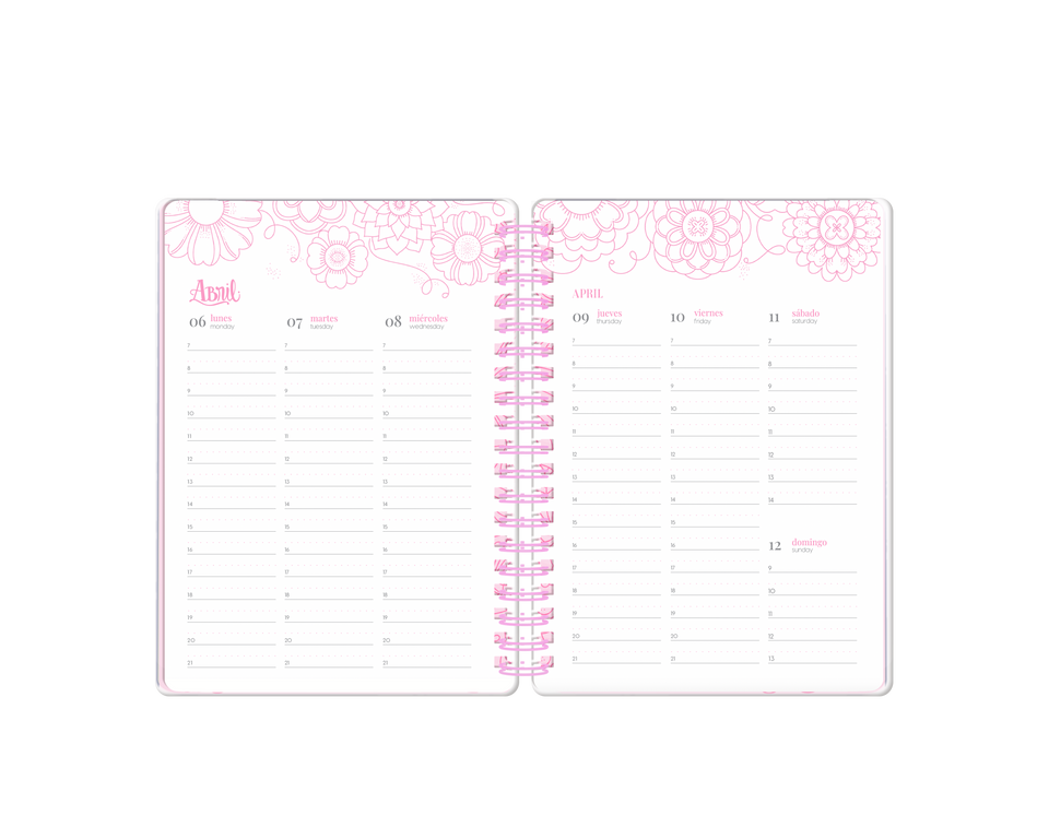 AGENDA 15X21 S.V. THE COLORING PLANNER BY CAR PINTOS 2026 MOOVING