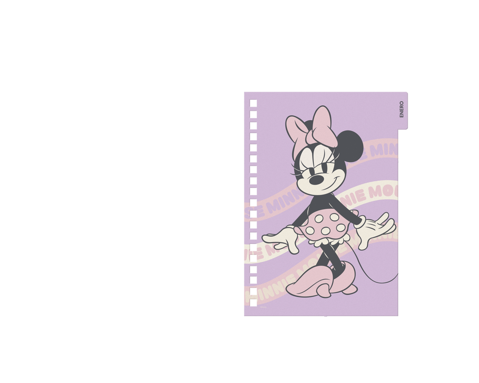 AGENDA 14X20 DXP MINNIE MOUSE 2026 MOOVING
