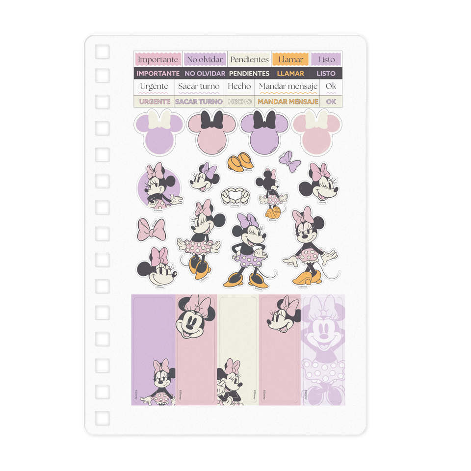 AGENDA 14X20 DXP MINNIE MOUSE 2026 MOOVING