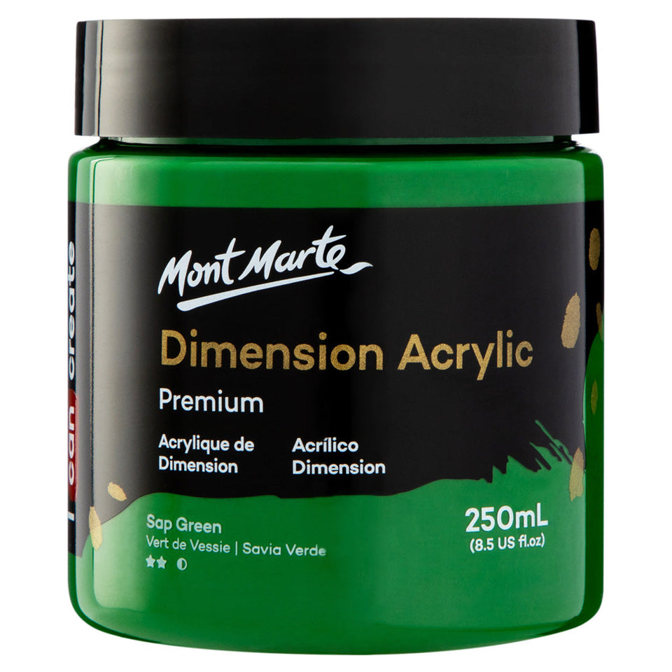 PINTURA ACRILICA DIMENSION EN BOTE 250ML MONTMARTE