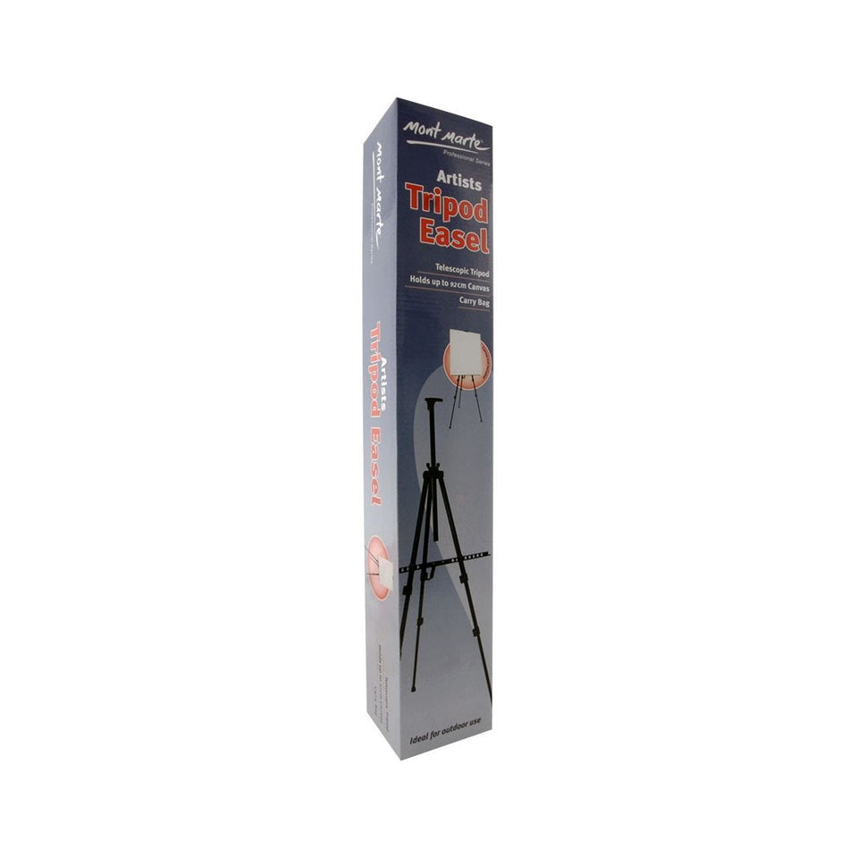 TRIPODE PARA CANVAS DE HASTA 92CM PORTABLE /ALTURA HASTA 180CM NEGRO MONTMARTE