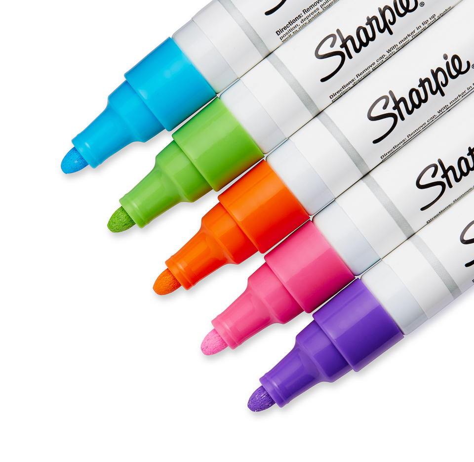 Jgo marcadores Sharpie Paint a base de aceite fashion medio (setx5)