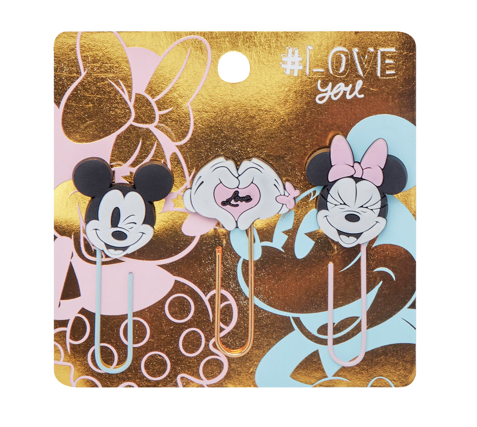 Clips x 3 MAW - Mickey&Minnie Mooving