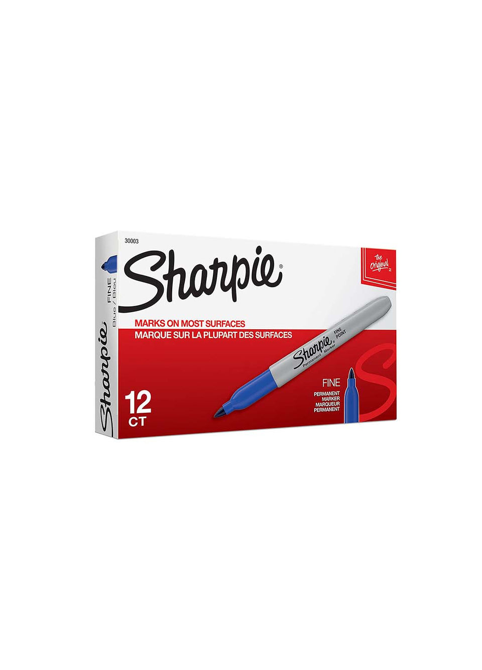 Marcador permanente Sharpie fino (cjtax129