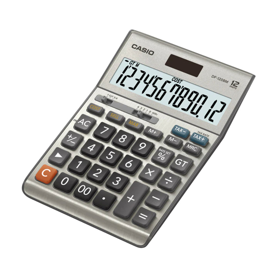 Calculadora Financiera de escritorio 12 Digitos Casio DF-120BM
