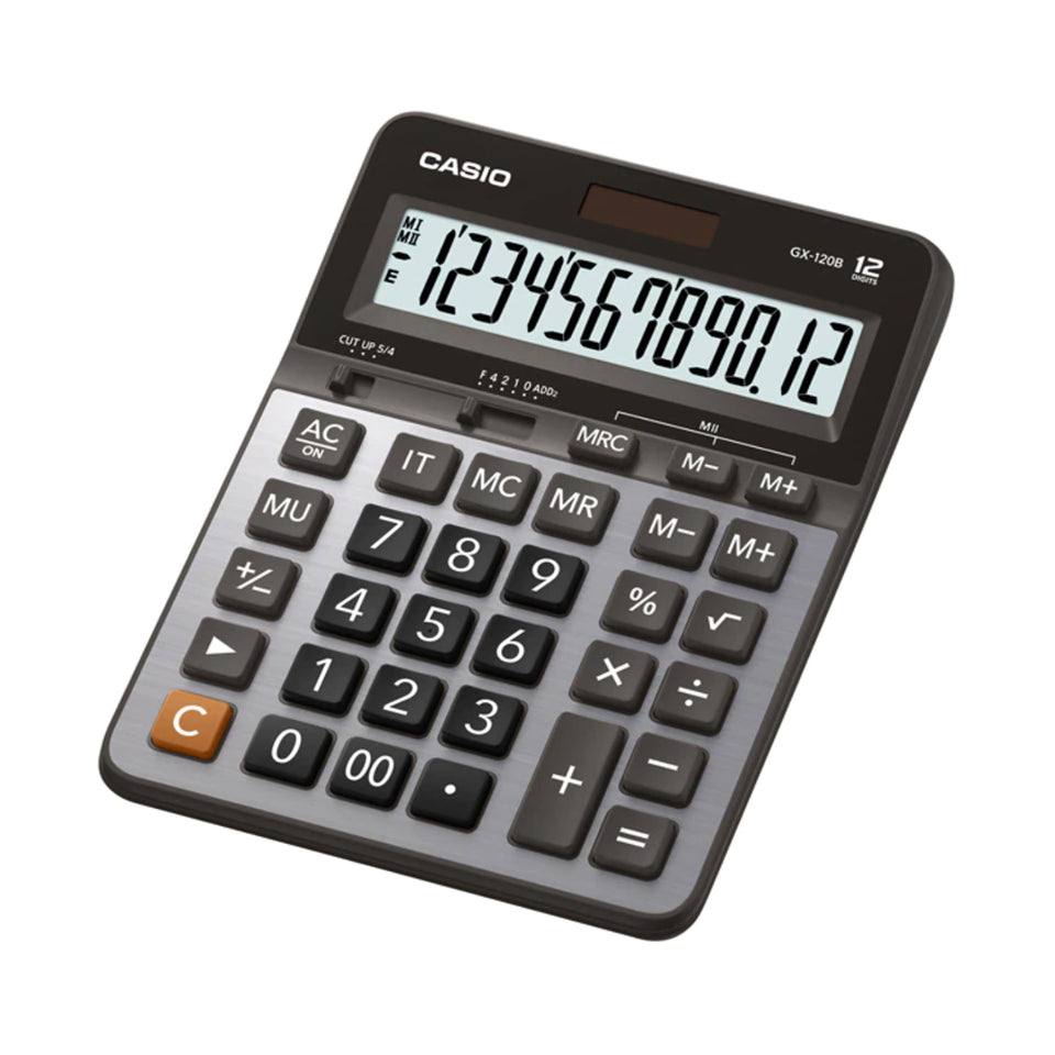 Calculadora de escritorio 12 Digitos Casio GX-120B