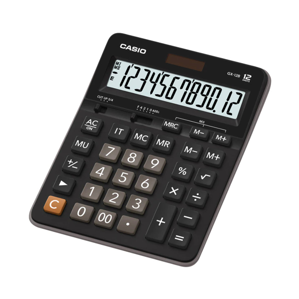 Calculadora de escritorio 12 Digitos Casio GX-12B