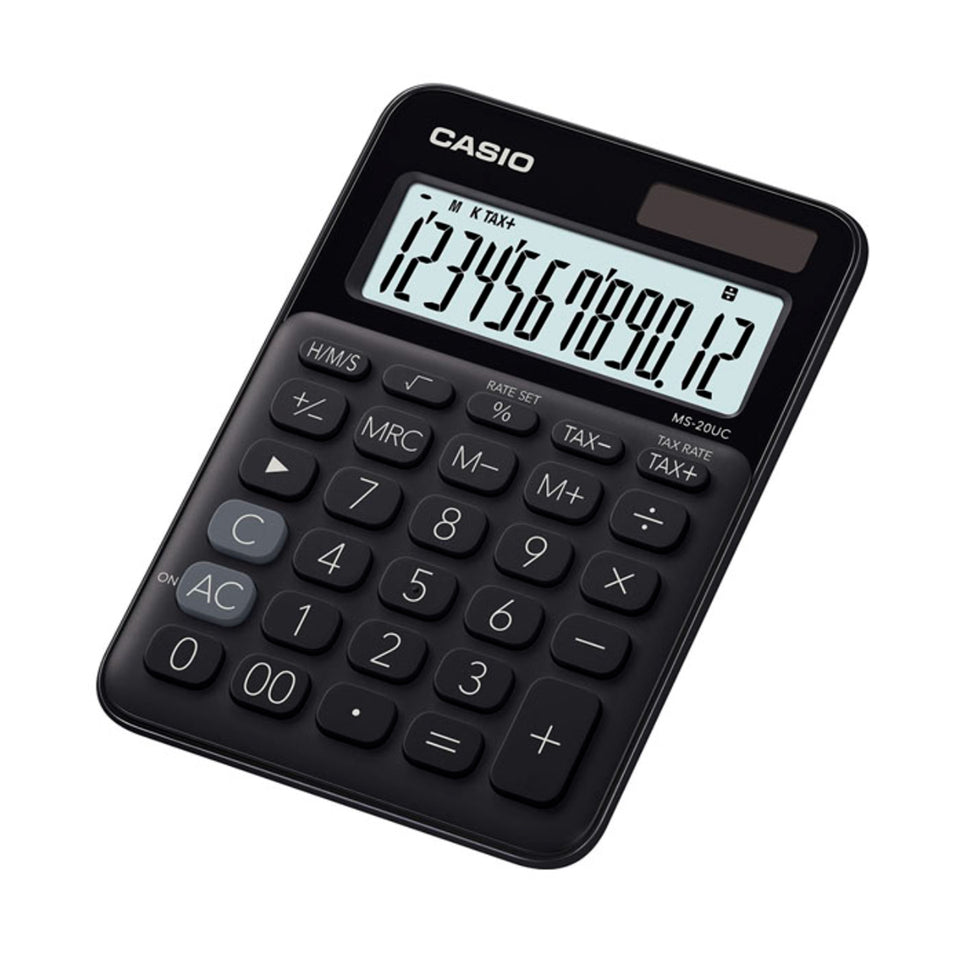 Calculadora de escritorio Mi Estilo 12 Digitos Casio MS-20UC