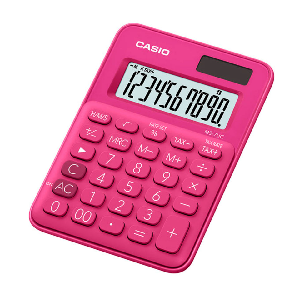 Calculadora de escritorio Mi Estilo 10 Digitos Casio MS-7UC