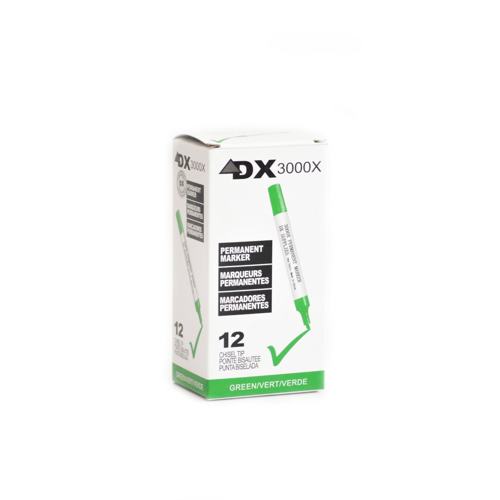 Marcador permanente DX-3000 (cjtax12) – DIXMAN.COM.BO