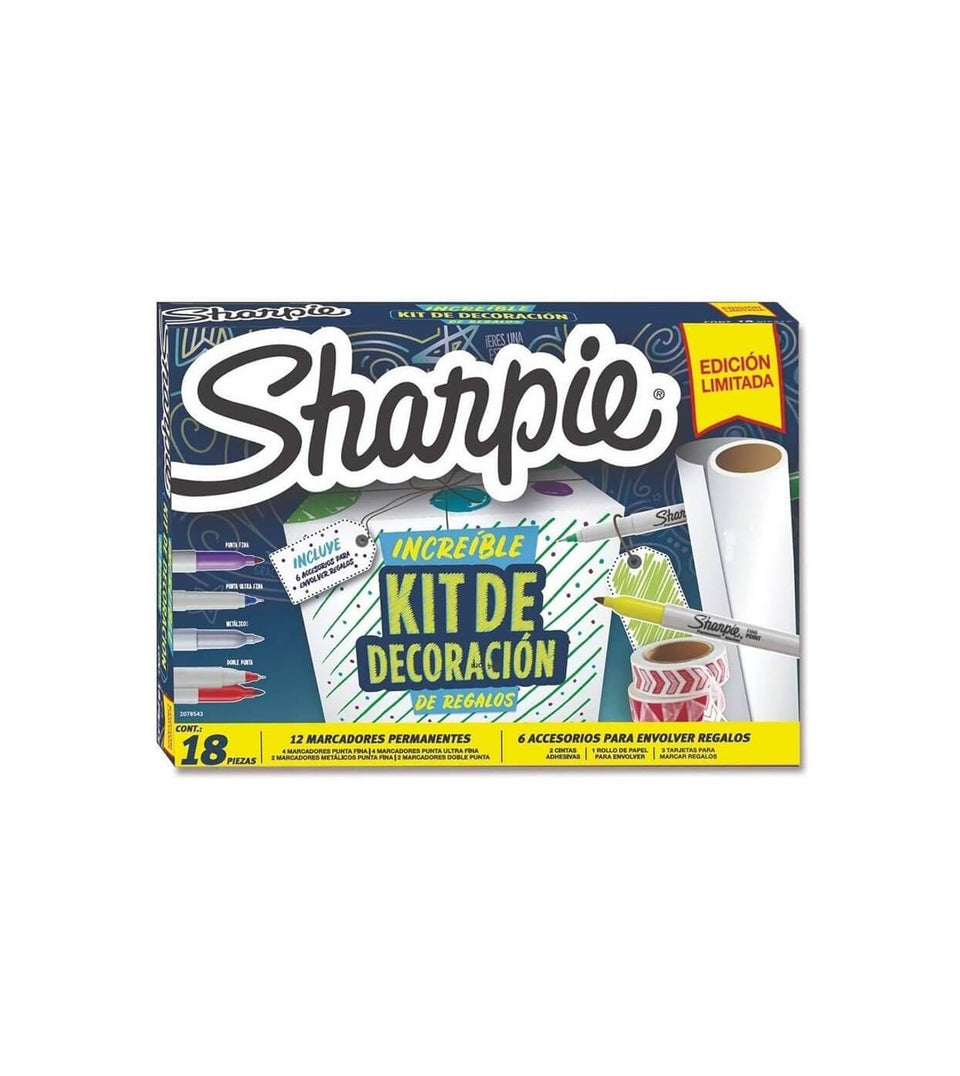Marcadores permanentes Sharpie (set18) Kit de decoracion 2078543