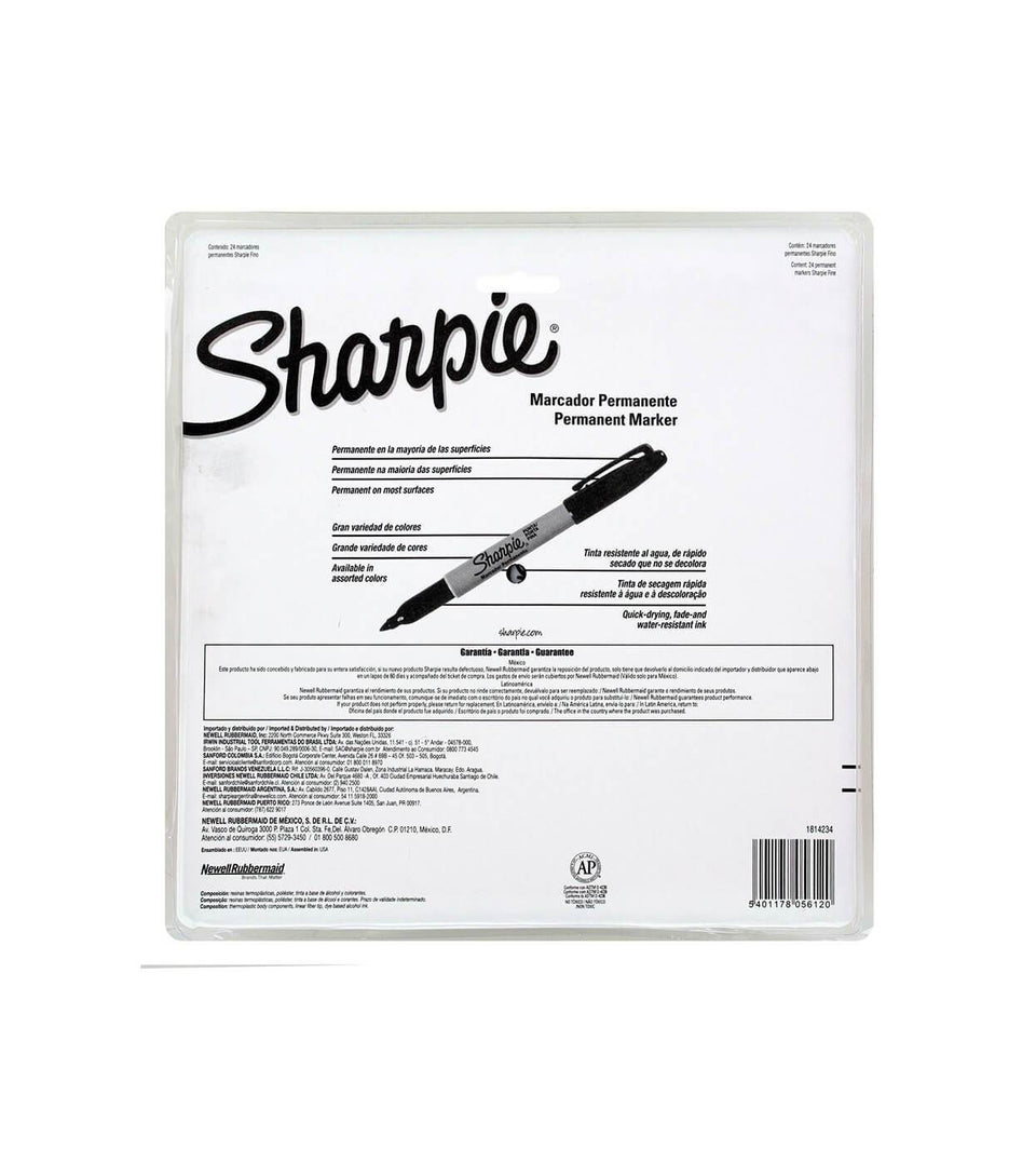 Marcadores permanentes Sharpie (set24) - 1805612-1
